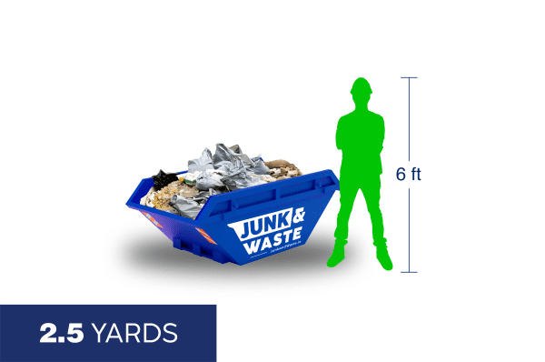 Skip hire 2.5 yards small skip hire