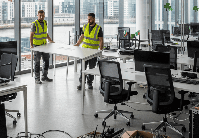 Office rubbish removal and clearance.