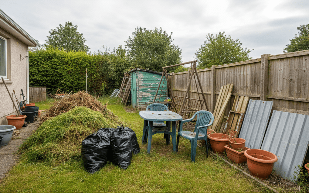 garden waste removal before